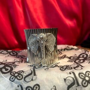 Sassy Jones ‘Babar’ Cuff Bracelet - silver (NWOT)